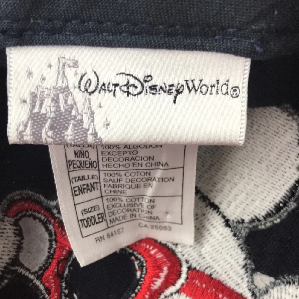 Disney mickey mouse sunglasses cap Sz Toddler